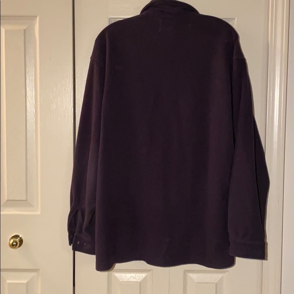 Eddie Bauer Men’s button down thermal dark blue - Picture 3 of 4